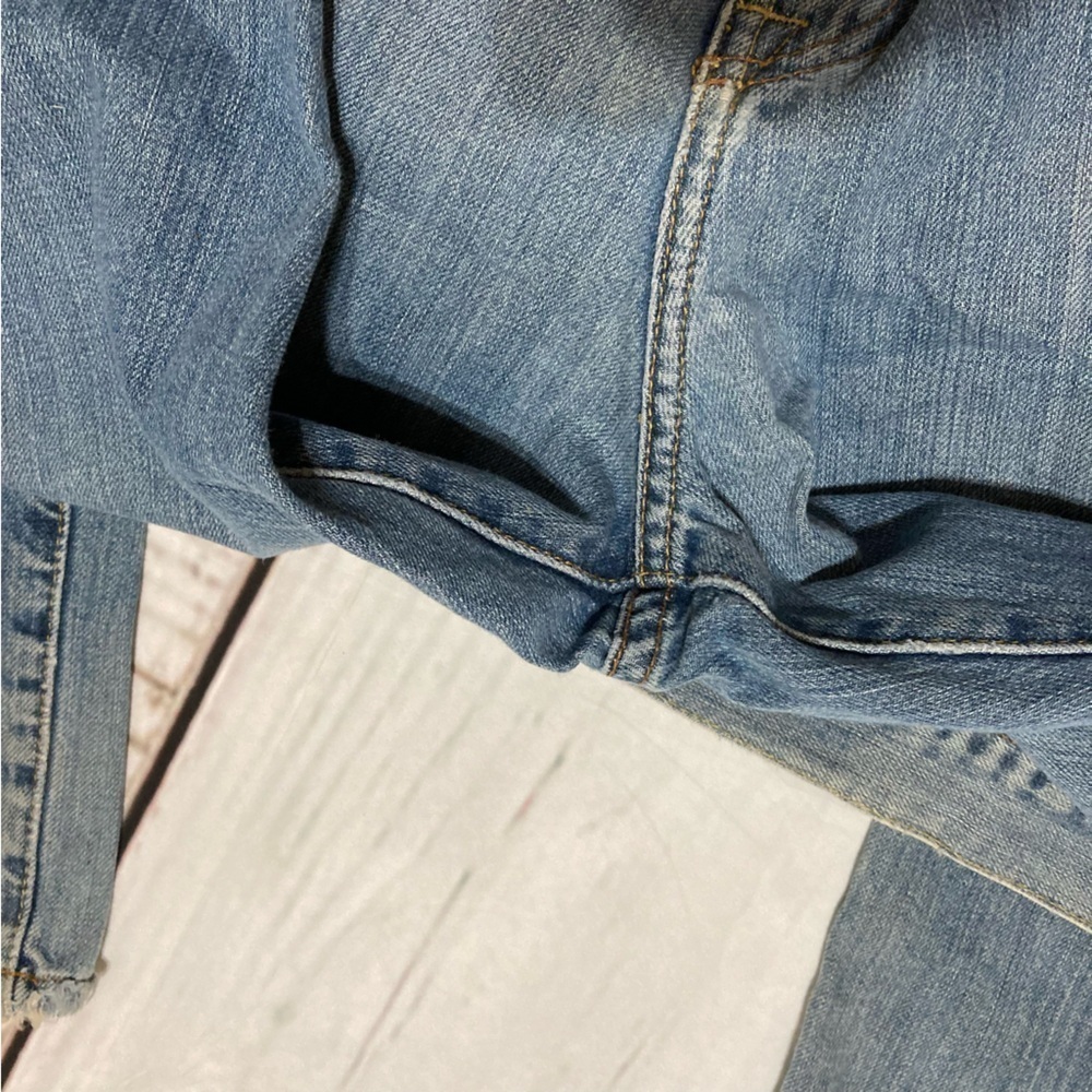 Lucky Brand Dungarees By Gene Montesano  40x32 Trucker Straight Leg Zipper Fly - Picture 4 of 12